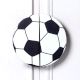 Handmade Football Cupboard Handles in Acacia Wood Set